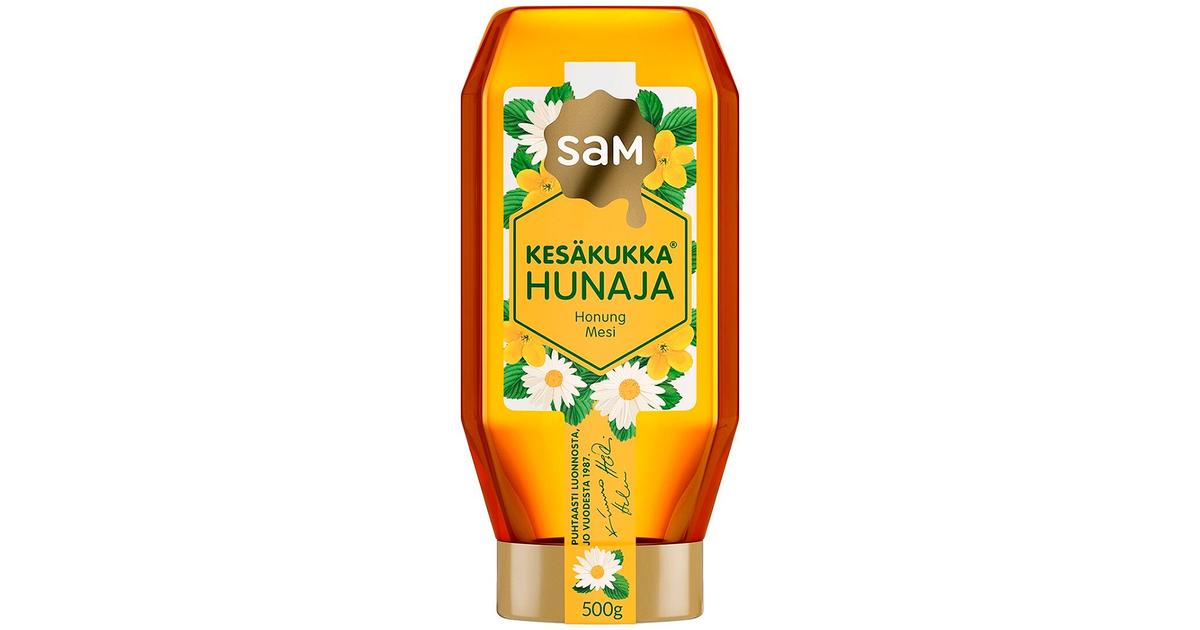 Hunajainen SAM Kesäkukka Hunaja 500g | S-kaupat ruoan verkkokauppa