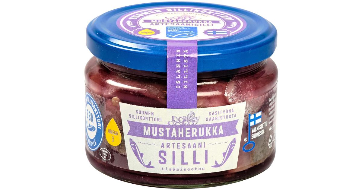 Sillikonttori mustaherukka Artesaani-silli 280g MSC | S-kaupat ruoan  verkkokauppa