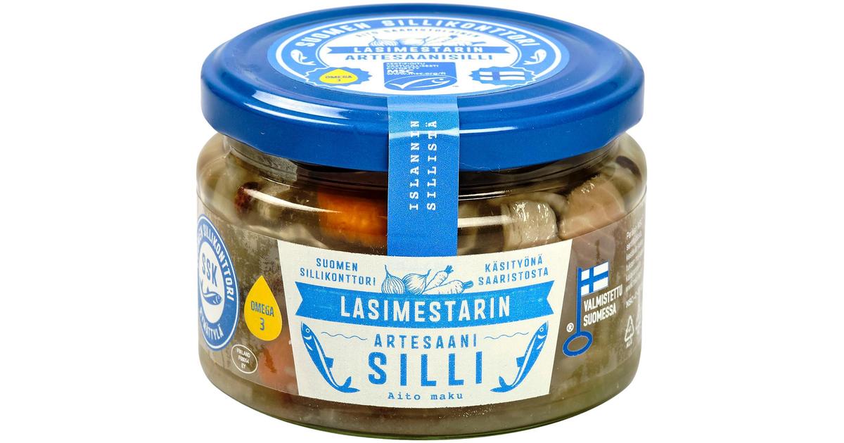 Sillikonttori Lasimestarin artesaani-silli 280g MSC | S-kaupat ruoan  verkkokauppa