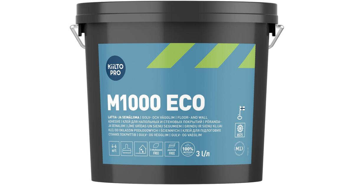 Kiilto 3l M1000 ECO Lattia- ja seinäliima | S-kaupat ruoan verkkokauppa