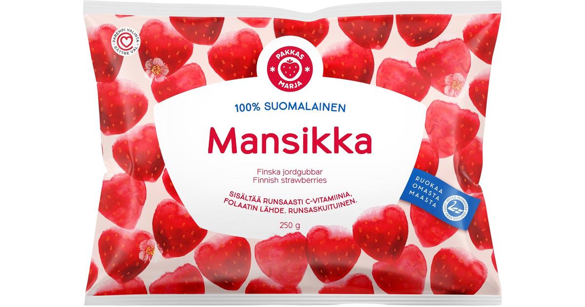 Pakkasmarja 100% suomalainen mansikka 250g | S-kaupat ruoan verkkokauppa