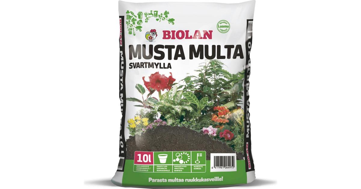 Biolan Musta Multa 10 l | S-kaupat ruoan verkkokauppa