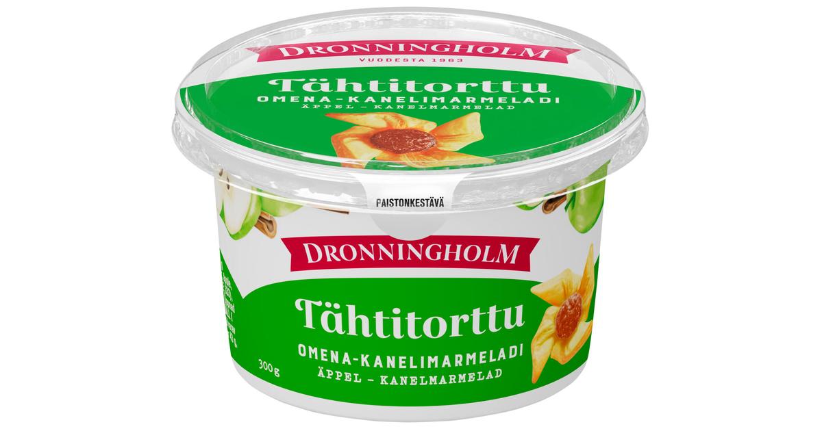 Dronningholm Tähtitorttu Omena-kanelimarmeladi 300g | S-kaupat ruoan  verkkokauppa