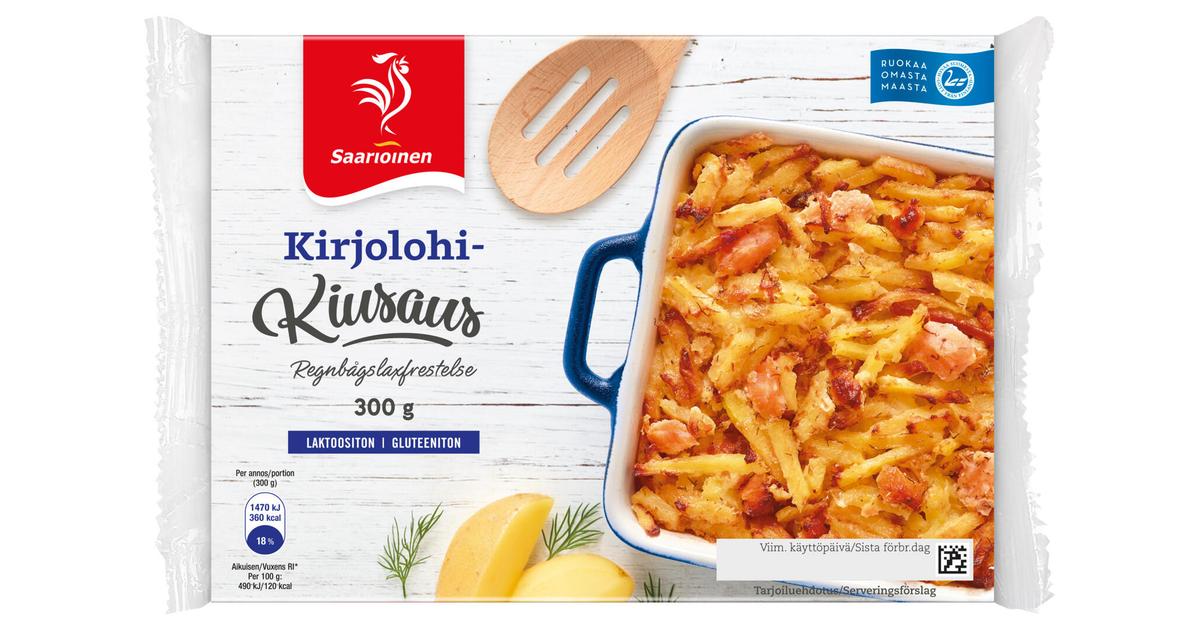 Saarioinen Kirjolohikiusaus 300g | S-kaupat ruoan verkkokauppa