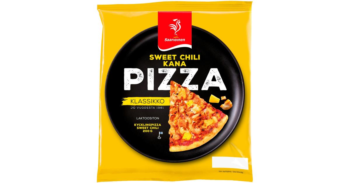 Saarioinen Kanapizza sweet chili 200g | S-kaupat ruoan verkkokauppa