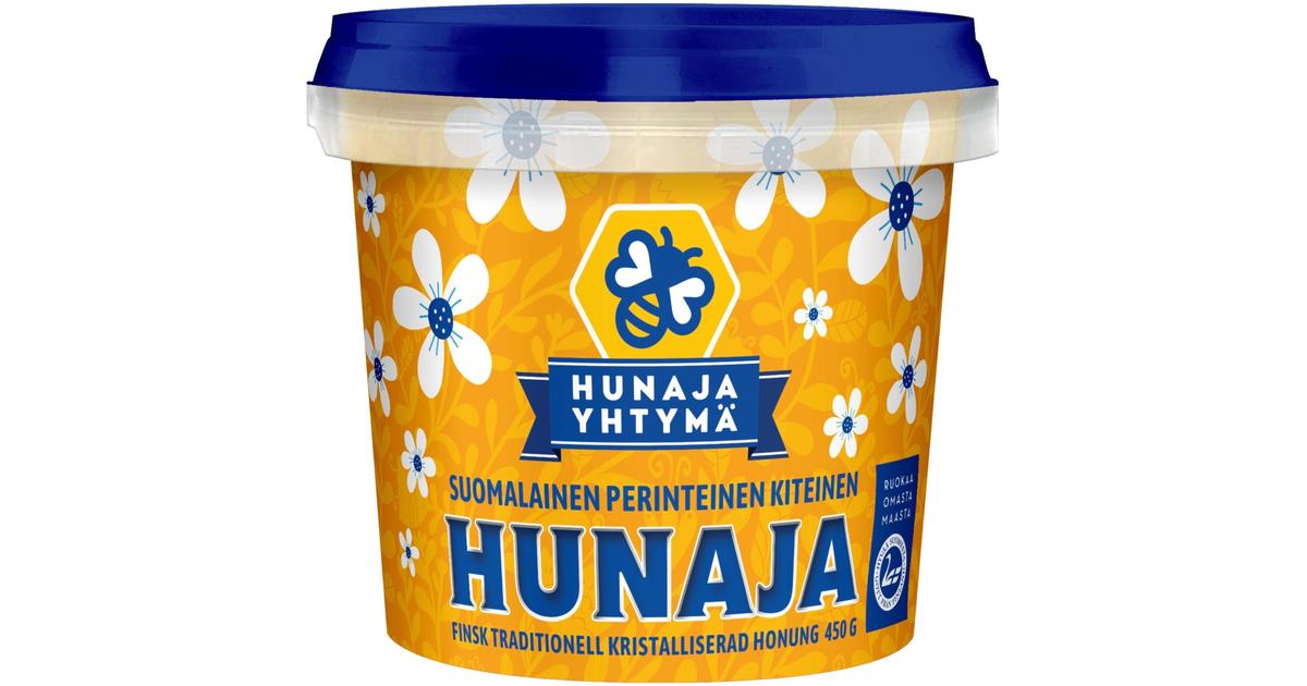 Hunajayhtymä Suomalainen Perinteinen Kiteinen Hunaja 450g | S-kaupat ruoan  verkkokauppa