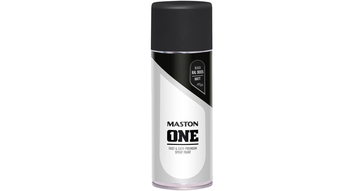 Maston One spraymaali matta musta 400ml RAL 9005 | S-kaupat ruoan  verkkokauppa