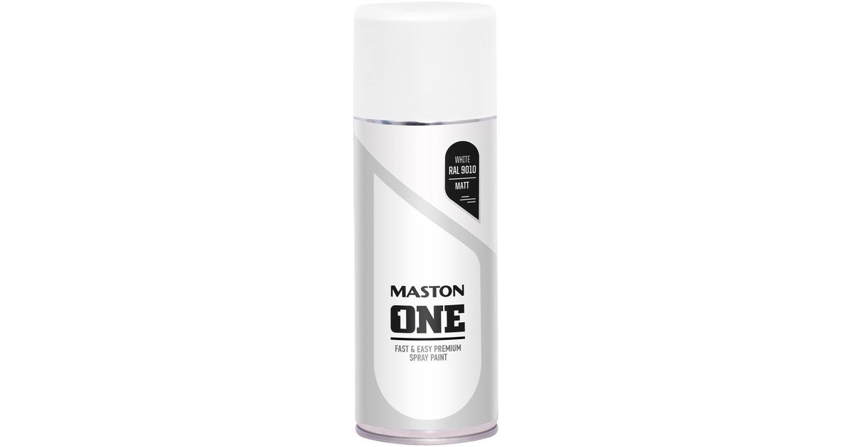 Maston One spraymaali matta valkoinen 400ml RAL 9010 | S-kaupat ruoan  verkkokauppa