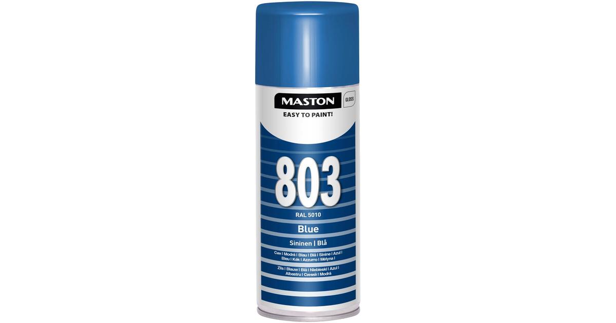 Maston spraymaali sininen 803 400ml RAL 5010 | S-kaupat ruoan verkkokauppa