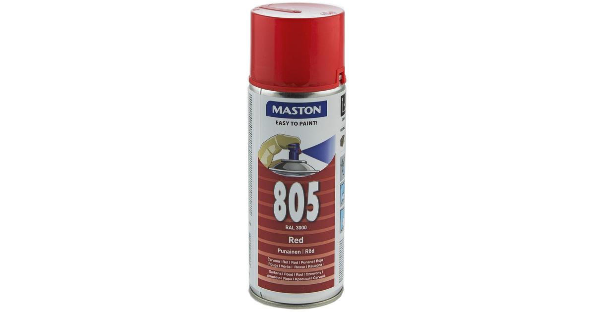 Maston spraymaali punainen 805 400ml RAL 3000 | S-kaupat ruoan verkkokauppa