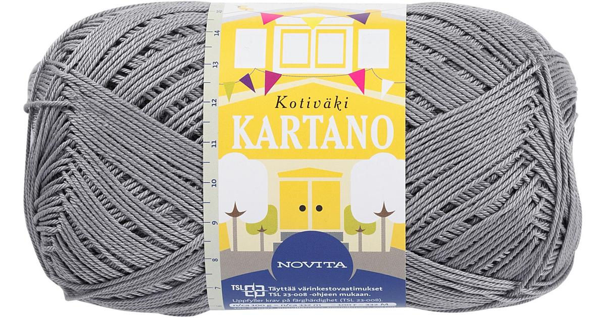 Novita Cotton Mercerized 100g lanka kivi 484 | S-kaupat ruoan verkkokauppa