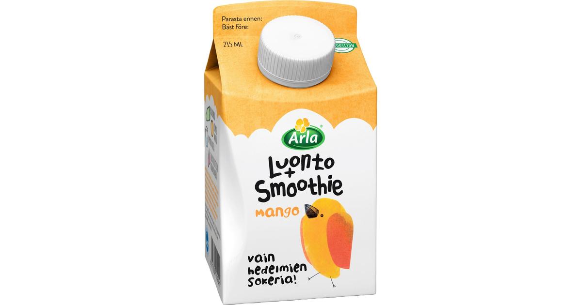 Arla Luonto+ AB 215ml Mango laktoositon Smoothie | S-kaupat ruoan  verkkokauppa