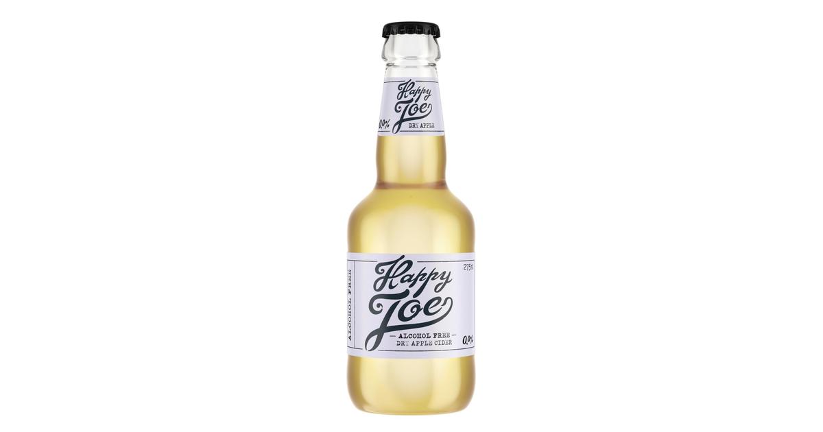 Hartwall Happy Joe Dry Apple 0% alkoholiton siideri 0,275 l | S-kaupat  ruoan verkkokauppa