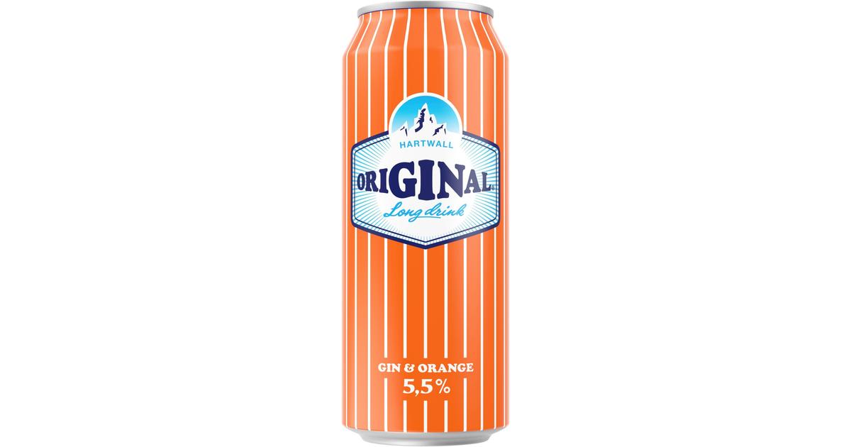 Hartwall Original Long Drink Orange 5,5% 0,5 l | S-kaupat ruoan verkkokauppa
