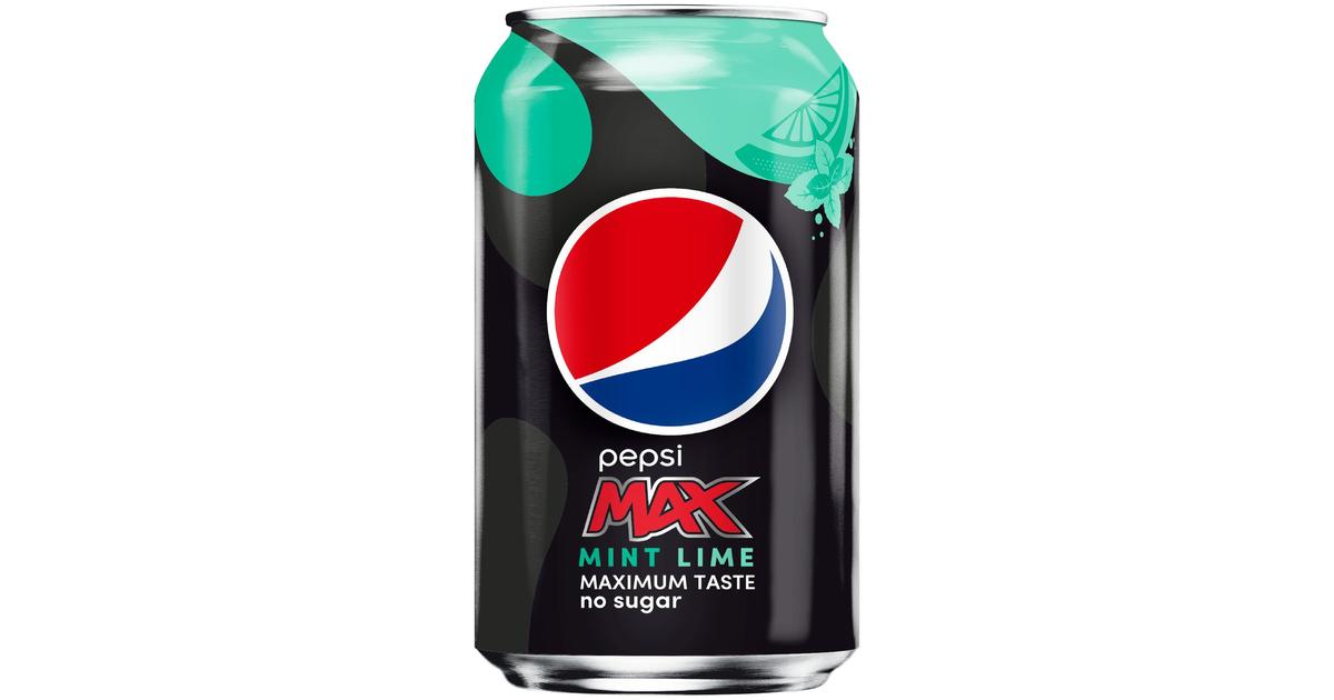 Pepsi Max Mint-Lime virvoitusjuoma 0,33 l | S-kaupat ruoan verkkokauppa