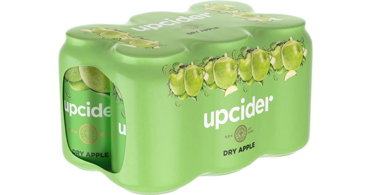 6 x Upcider Dry Apple siideri 4,7% 0,33 l | S-kaupat ruoan verkkokauppa