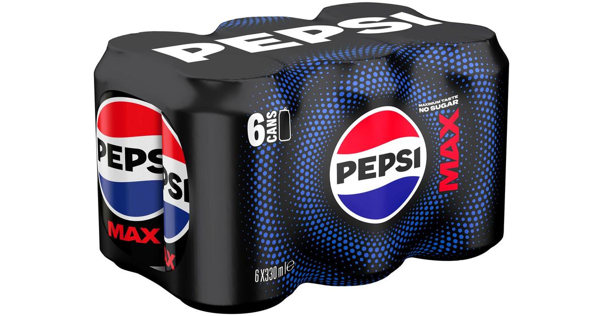 6 x Pepsi Max virvoitusjuoma 0,33 l | S-kaupat ruoan verkkokauppa