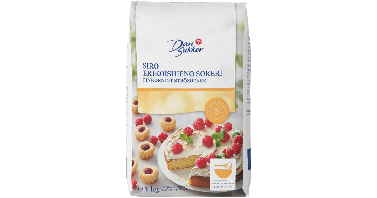 Dansukker Siro Erikoishieno Sokeri 1kg | S-kaupat ruoan verkkokauppa