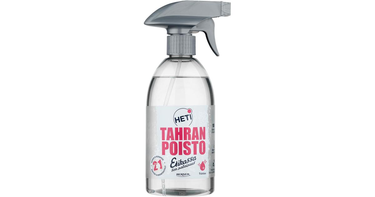 Heti 500ml Tahranpoistospray 2in1 | S-kaupat ruoan verkkokauppa