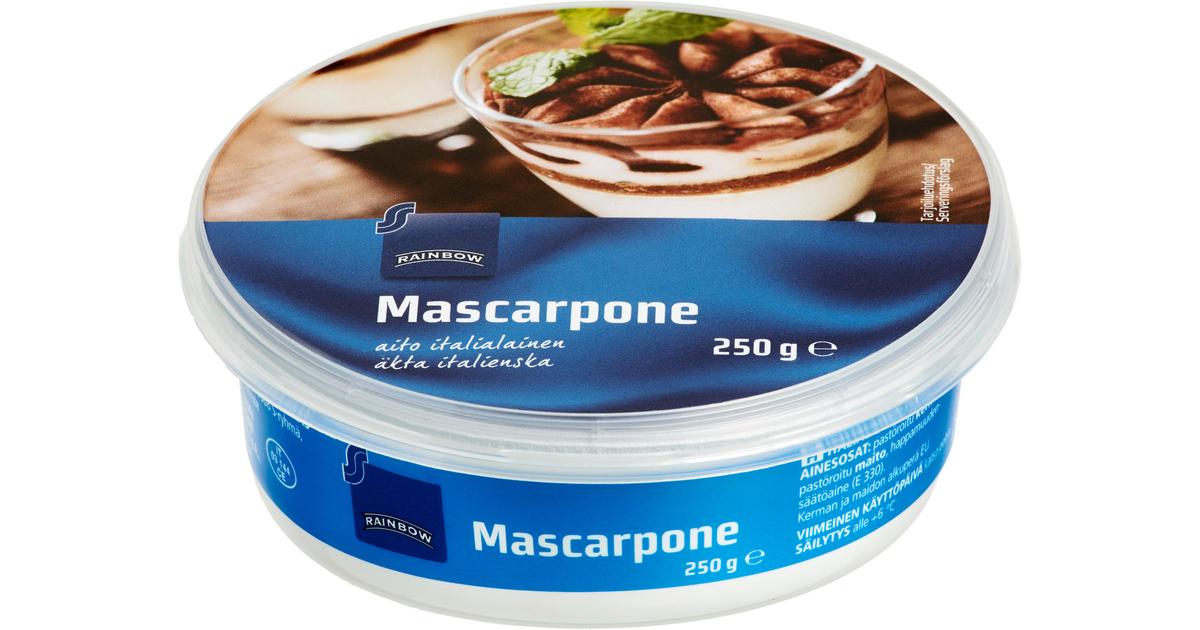 Rainbow Mascarpone 250g | S-kaupat ruoan verkkokauppa