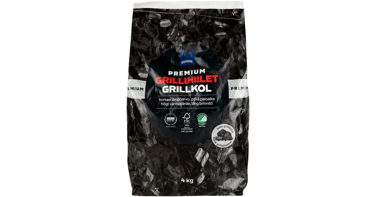 Rainbow 4kg Premium grillihiilet | S-kaupat ruoan verkkokauppa