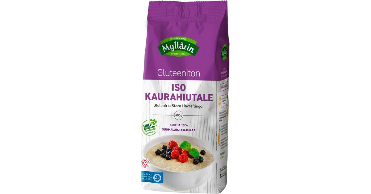 Myllärin 400g Gluteeniton Iso Kaurahiutale | S-kaupat ruoan verkkokauppa