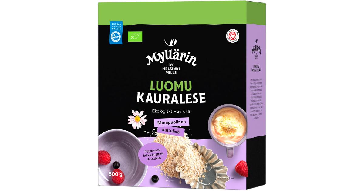 Myllärin 500g Luomu Kauralese | S-kaupat ruoan verkkokauppa