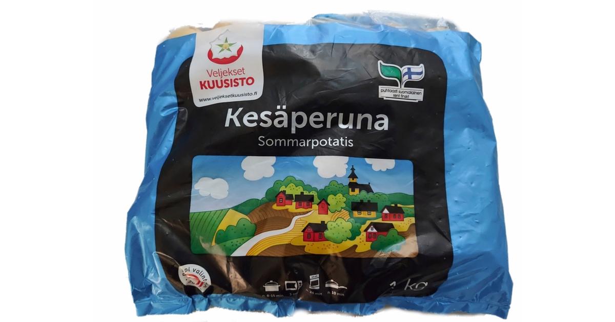 Varhaisperuna pesty Suomi 1kg | S-kaupat ruoan verkkokauppa