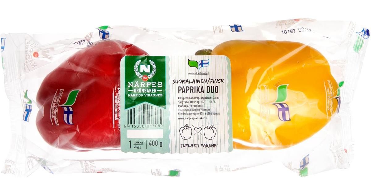 Suomalainen paprika duo 350g | S-kaupat ruoan verkkokauppa