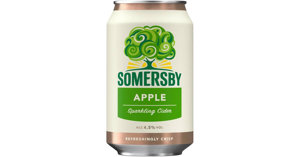 Somersby Apple omenasiideri 4,5 % tölkki 0,33 L | S-kaupat ruoan  verkkokauppa