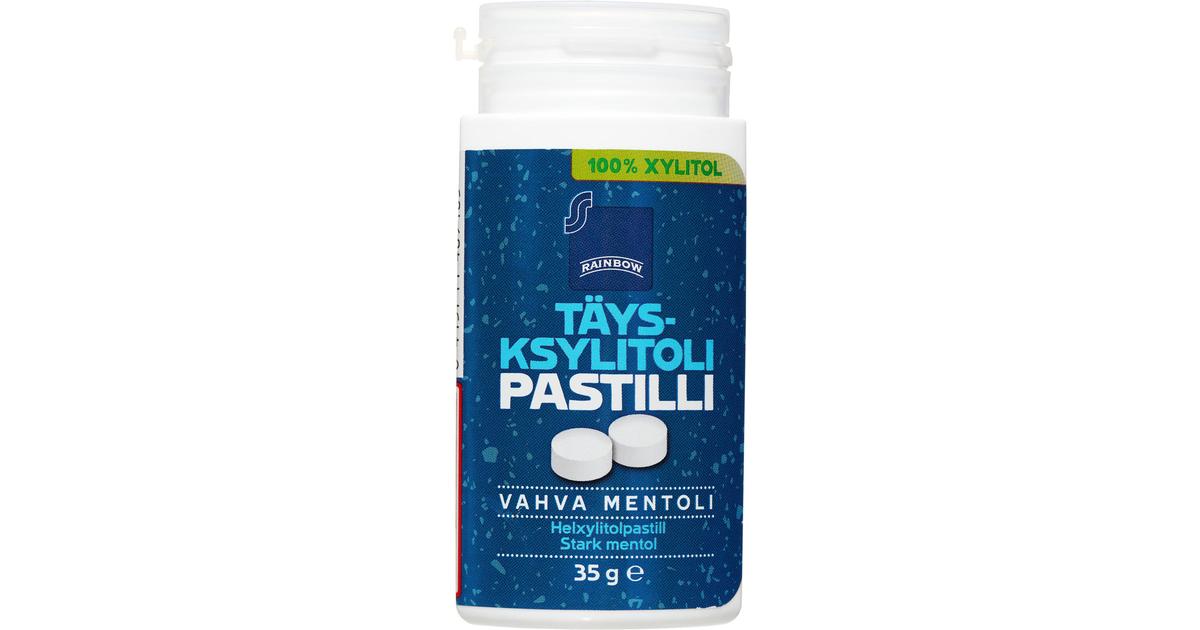 Rainbow 35g täysksylitolipastilli vahva mentoli | S-kaupat ruoan  verkkokauppa