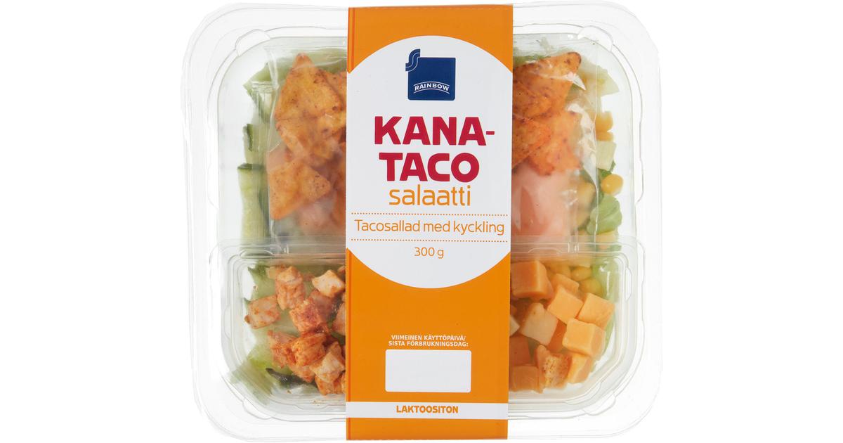 Rainbow Kana-tacosalaatti 300g | S-kaupat ruoan verkkokauppa