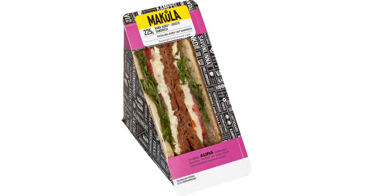 Makula Kana-Aurajuusto Sandwich 225 g | S-kaupat ruoan verkkokauppa