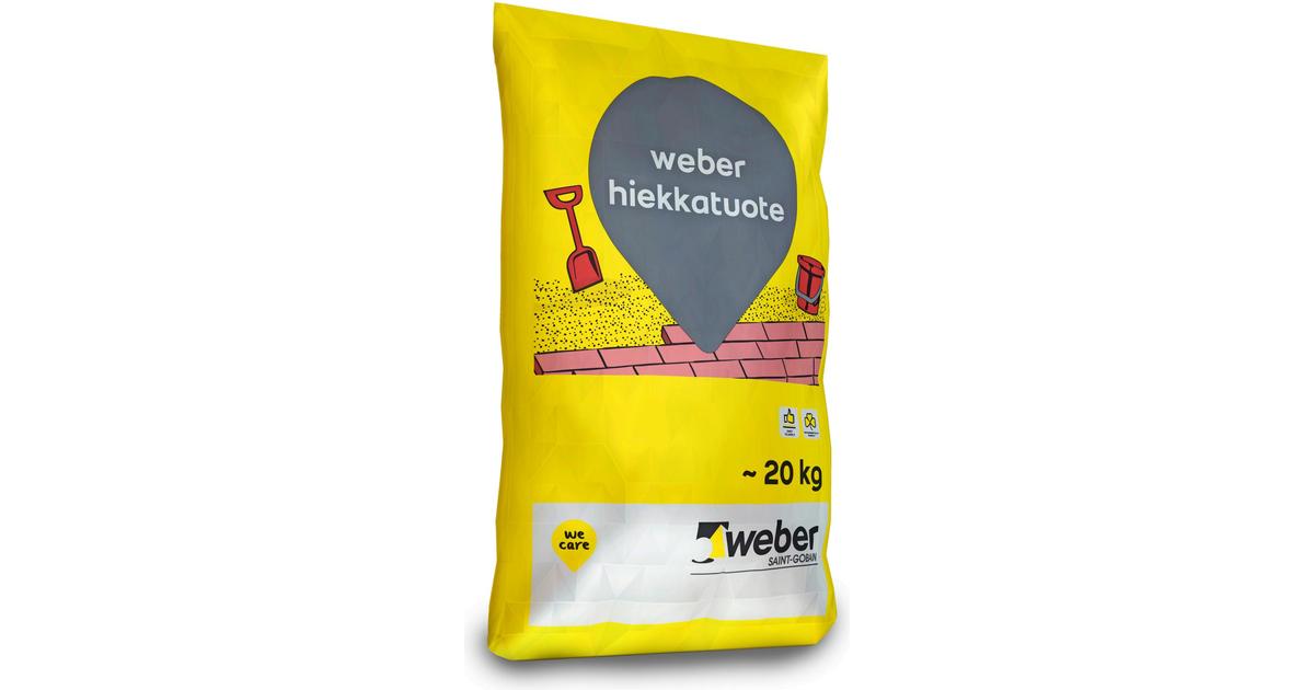 Weber Puhallushiekka 0,5-1,2 mm 20 kg | S-kaupat ruoan verkkokauppa