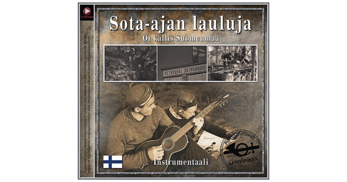 CD Sota-ajan lauluja: Oi kallis Suomenmaa, instrumentaali | S-kaupat ruoan  verkkokauppa