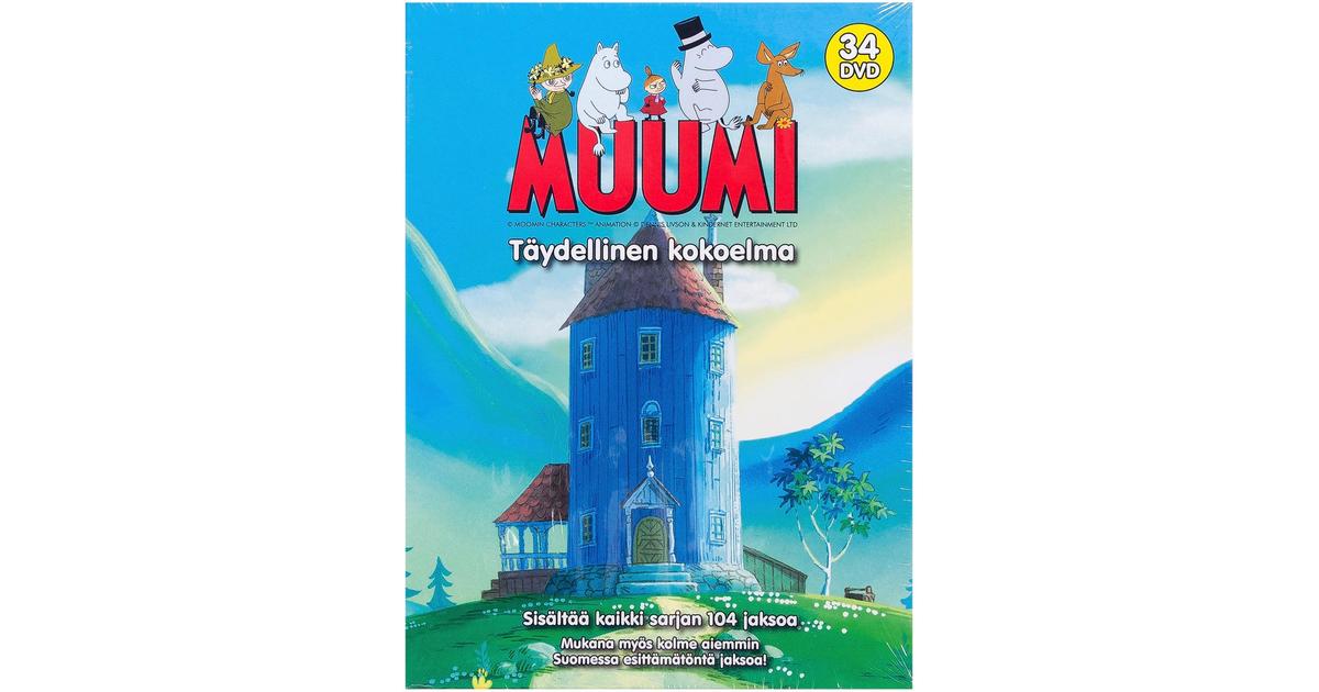 Muumi Täydellinen kokoelma 34DVD | S-kaupat ruoan verkkokauppa