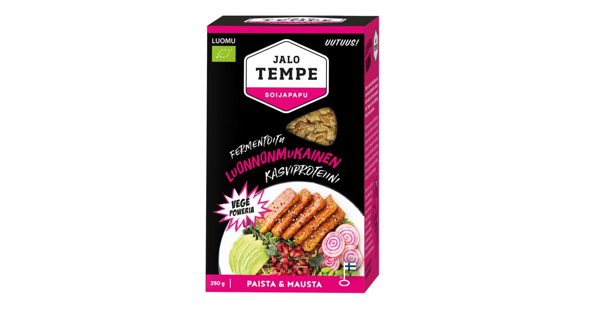 Jalotempe Soijapapu tempe 250g Luomu | S-kaupat ruoan verkkokauppa