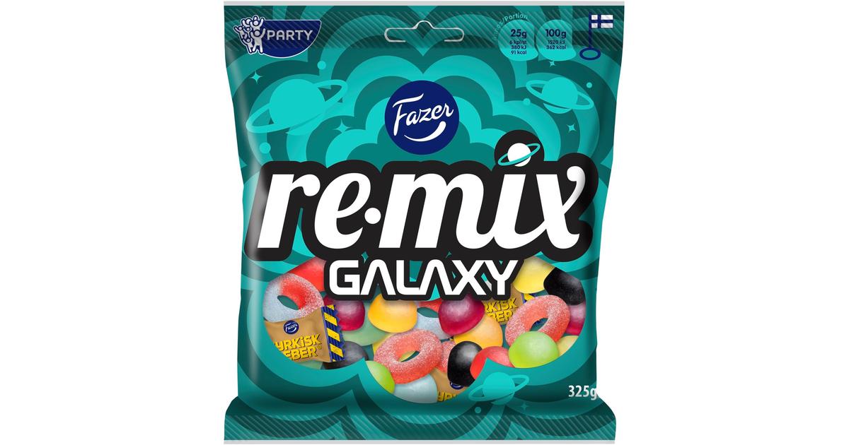 Fazer Remix Galaxy karkkipussi 325g | S-kaupat ruoan verkkokauppa