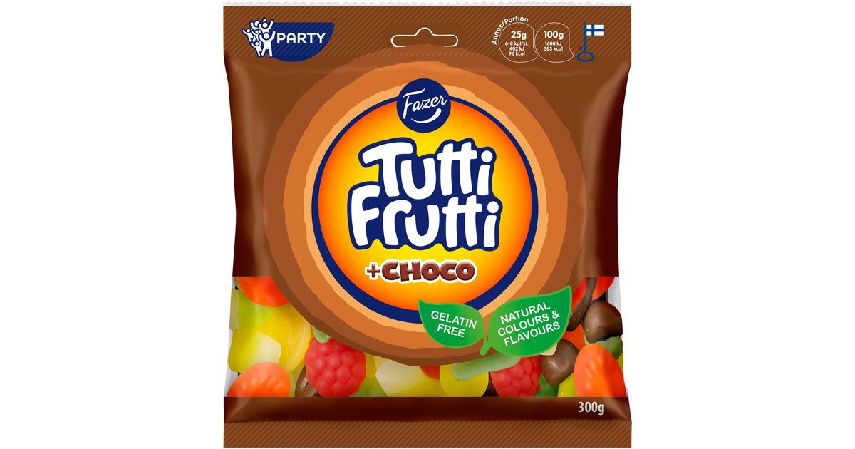 Fazer Tutti Frutti choco karkkipussi 300g | Eprisma - prisma