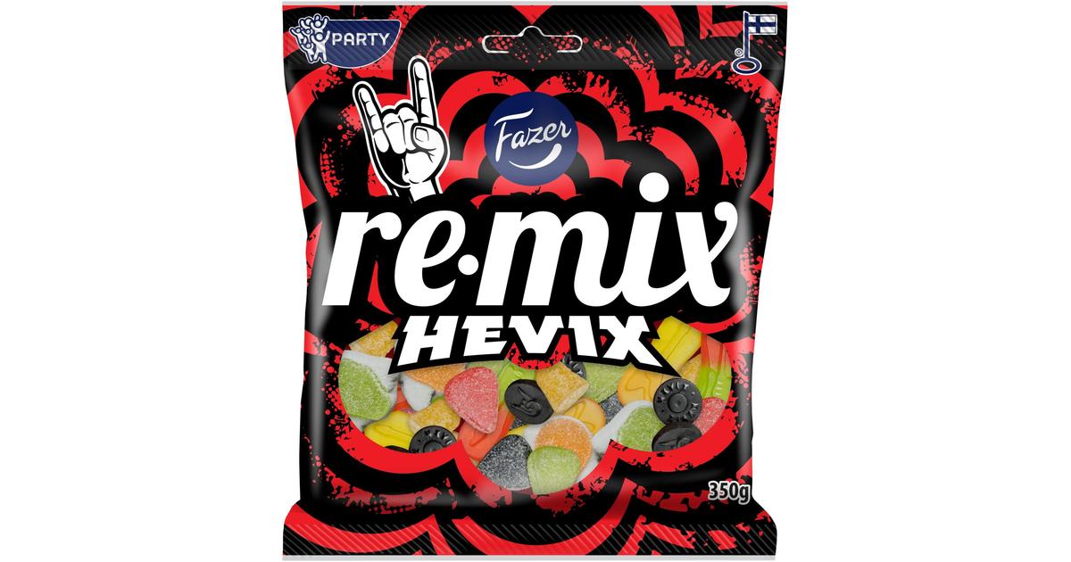 Fazer Remix Hevix karkkipussi 350g | S-kaupat ruoan verkkokauppa