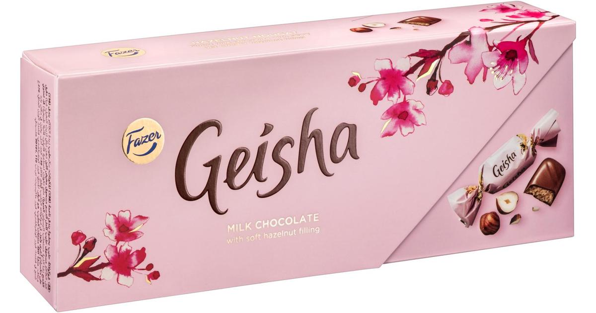 Fazer Geisha hasselpähkinänougat suklaakonvehti 270 g | S-kaupat ruoan  verkkokauppa