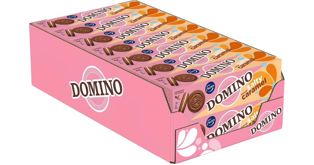 Fazer Domino Salty Caramel keksi 175g | Eprisma - prisma