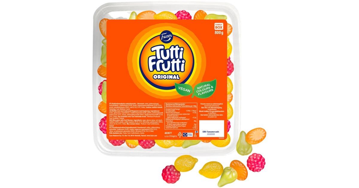 Fazer Tutti Frutti Original Irtokarkki 800g S Kaupat Ruoan Verkkokauppa