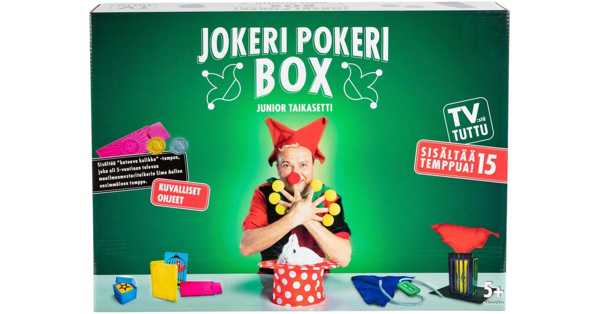 Jokeri Pokeri Box Junior taikasetti 15 temppua | S-kaupat ruoan verkkokauppa