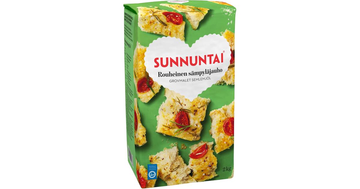 Sunnuntai 2kg rouheinen sämpyläjauho | Eprisma - prisma