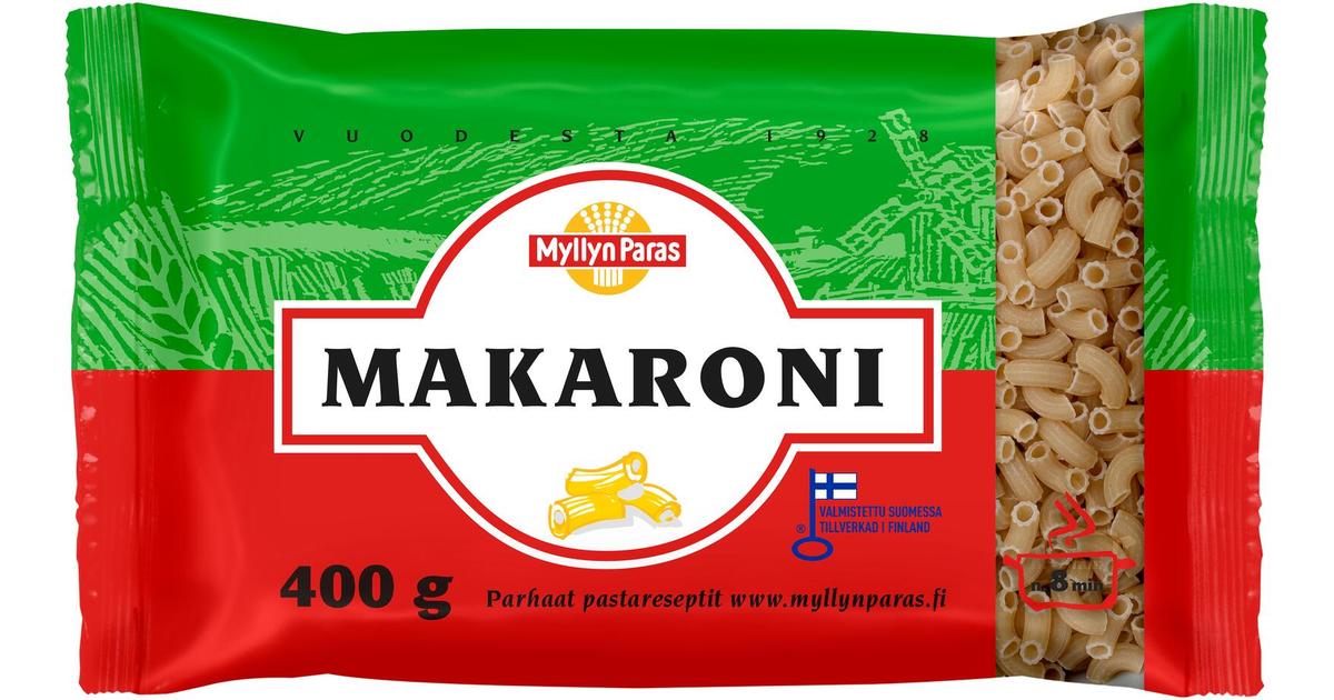 Myllyn Paras Makaroni 400g | S-kaupat ruoan verkkokauppa