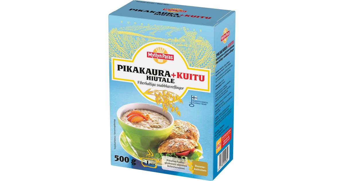 Myllyn Paras Pikakaura+Kuitu Hiutale 500 g | S-kaupat ruoan verkkokauppa