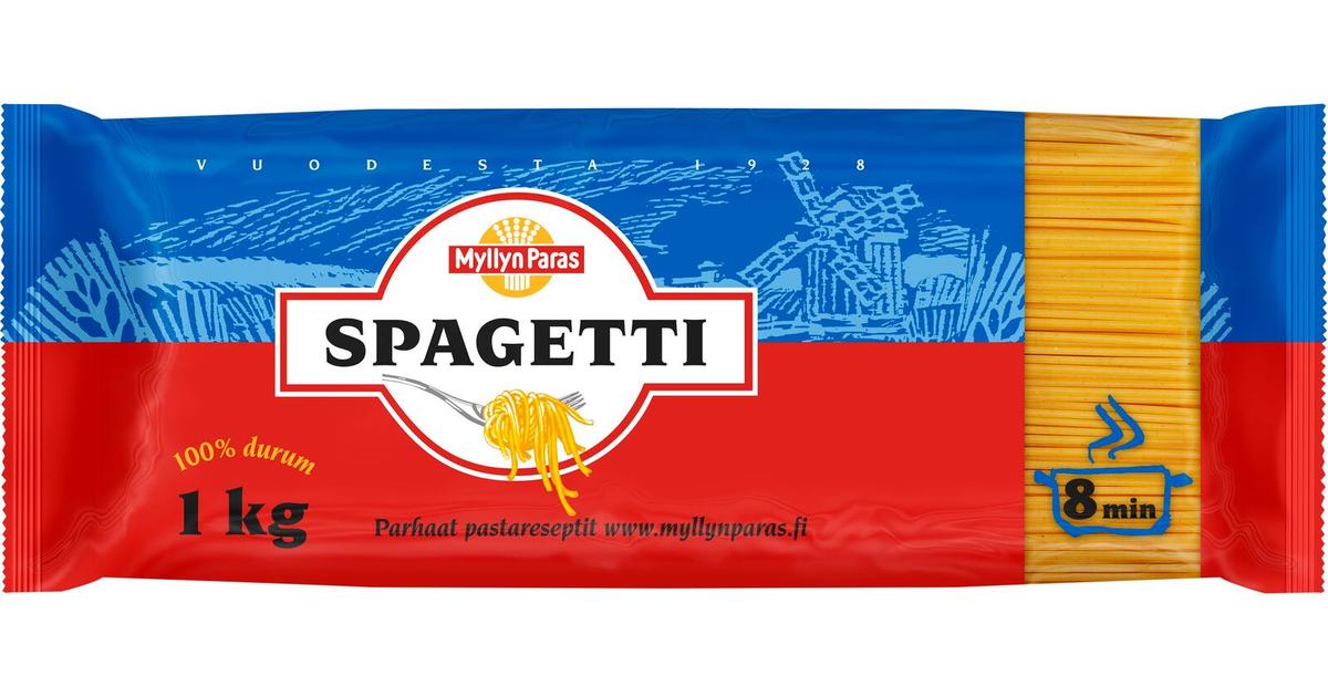 Myllyn Paras Spagetti 1 kg | S-kaupat ruoan verkkokauppa