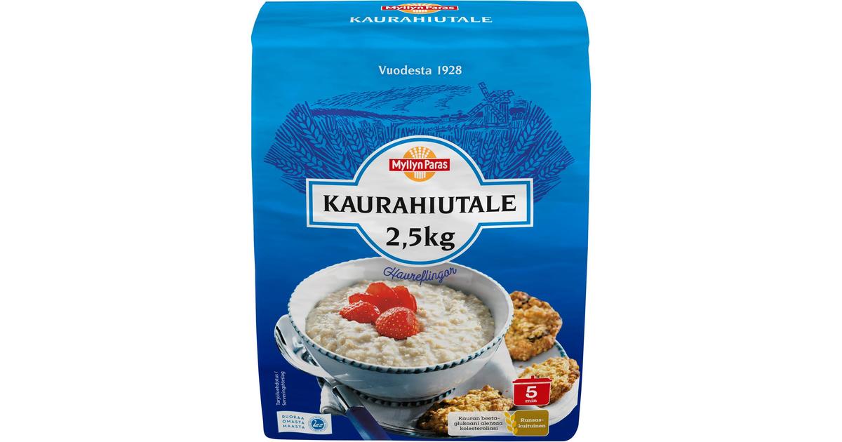 Myllyn Paras Kaurahiutale 2,5kg | S-kaupat ruoan verkkokauppa