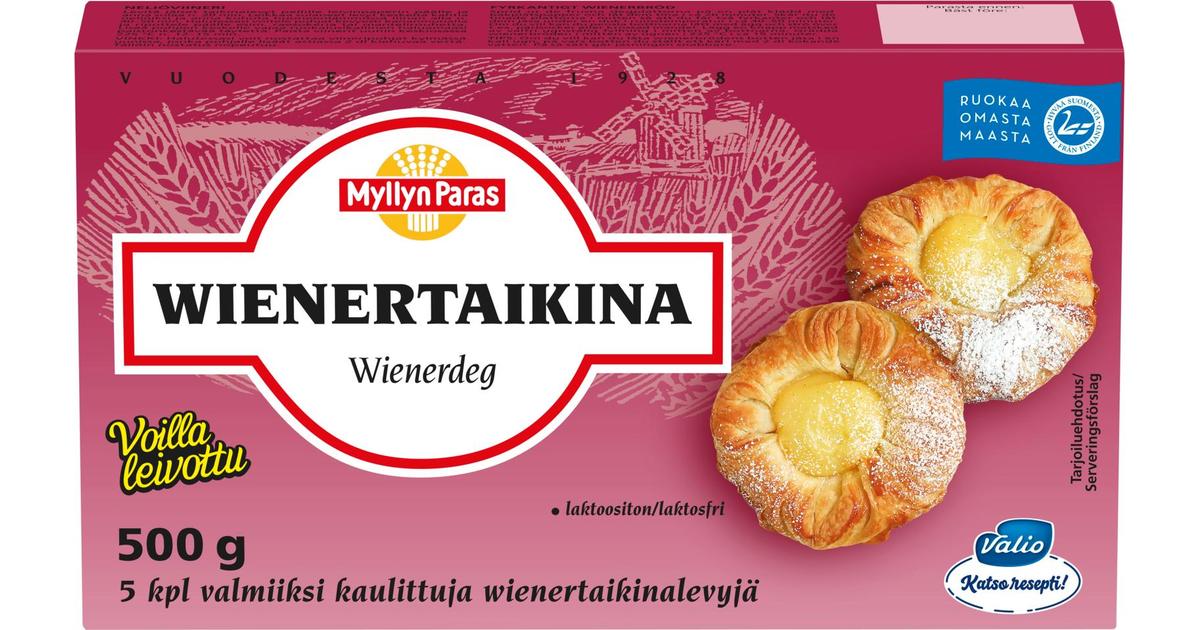 Myllyn Paras Wienertaikina 500 g pakaste | S-kaupat ruoan verkkokauppa